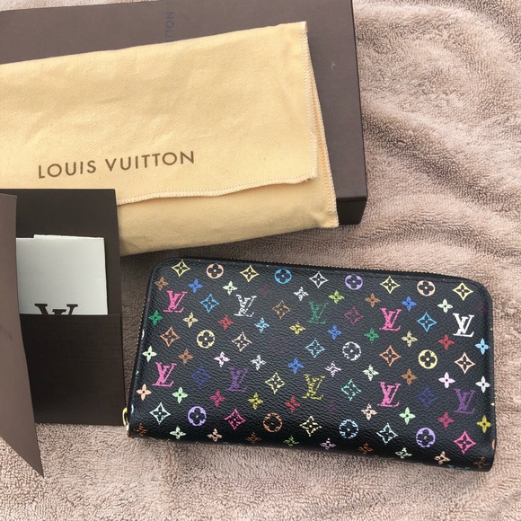 Louis Vuitton Handbags - 🎉HP🥂 Louis Vuitton Multicolor Noir Zippy Wallet